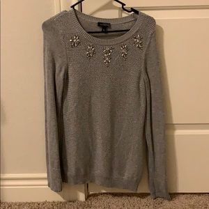 The limited grey sweater